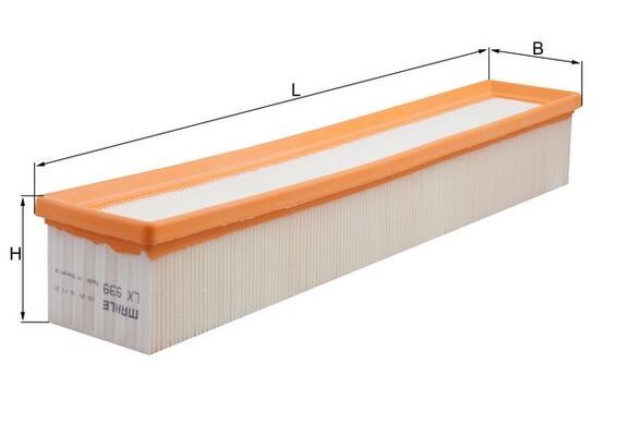 MAHLE LX 939 Air Filter