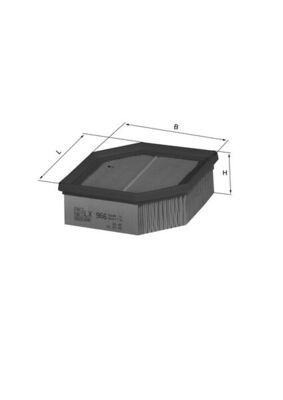 Air Filter MAHLE LX 966