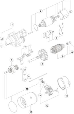 Starter MAHLE MS 235