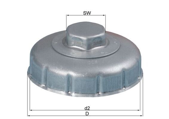 MAHLE OCS 7 Oilfilter Spanner