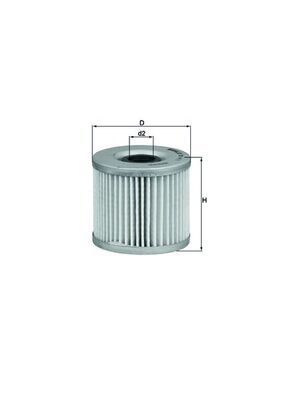 MAHLE OX 411 Oil Filter