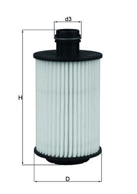 MAHLE OX 1012D Oil Filter