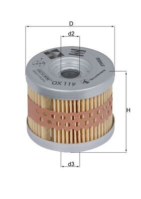 MAHLE OX 119 Oil Filter