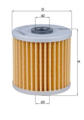 MAHLE OX 796 Oil Filter