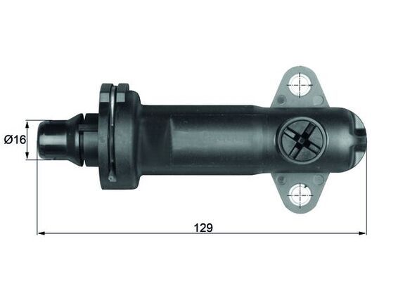 MAHLE TE 2 70 Thermostat, exhaust gas recirculation cooling