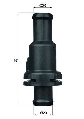MAHLE TH 5 75 Thermostat, coolant