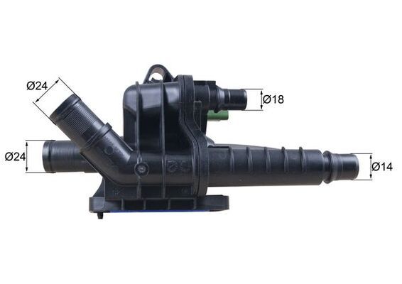 MAHLE TH 66 83 Thermostat, coolant