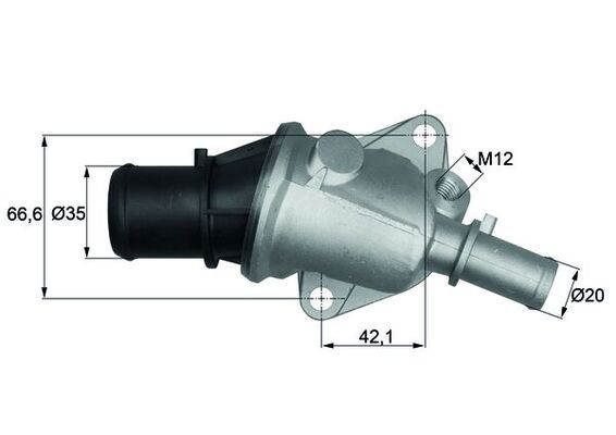 MAHLE TI 105 88 Thermostat, coolant