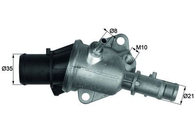 Thermostat, coolant MAHLE TI 115 88