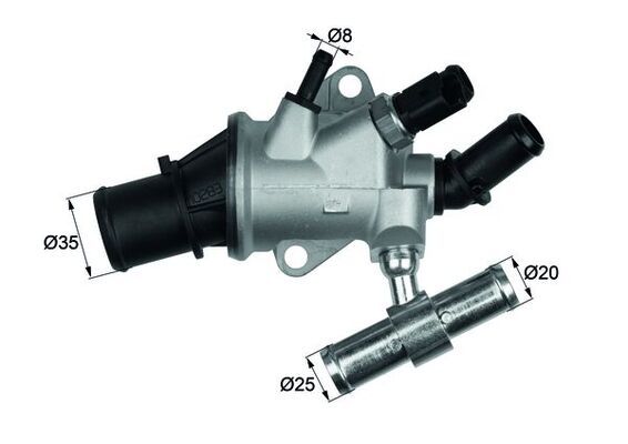 MAHLE TI 157 88 Thermostat, coolant