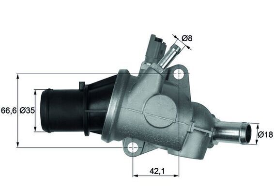 MAHLE TI 167 88 Thermostat, coolant