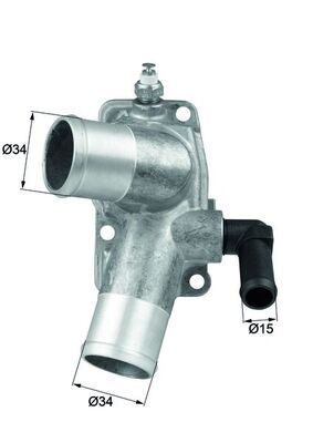 MAHLE TI 42 92D Thermostat, coolant