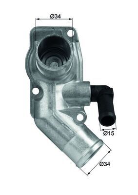 MAHLE TI 43 92D Thermostat, coolant