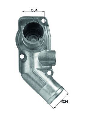 MAHLE TI 50 92D Thermostat, coolant