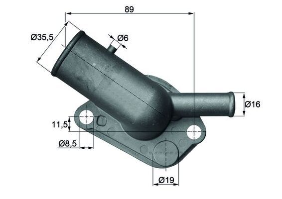MAHLE TI 64 87D Thermostat, coolant