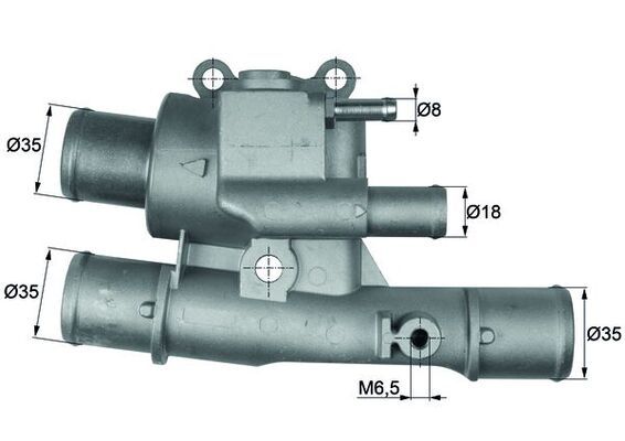 MAHLE TI 123 88 Thermostat, coolant