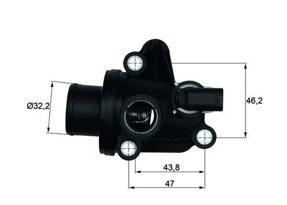 MAHLE TI 12 87 Thermostat, coolant