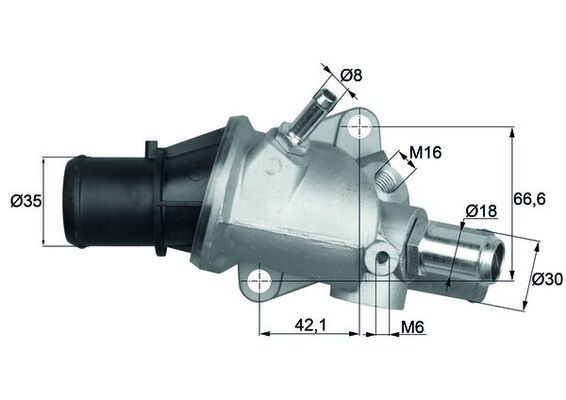 MAHLE TI 138 88 Thermostat, coolant