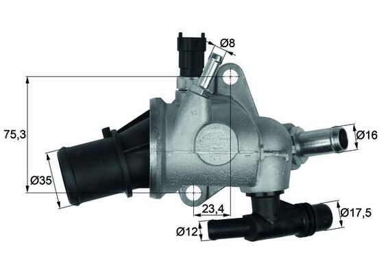 MAHLE TI 142 83 Thermostat, coolant