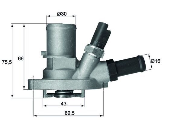 MAHLE TI 149 88 Thermostat, coolant