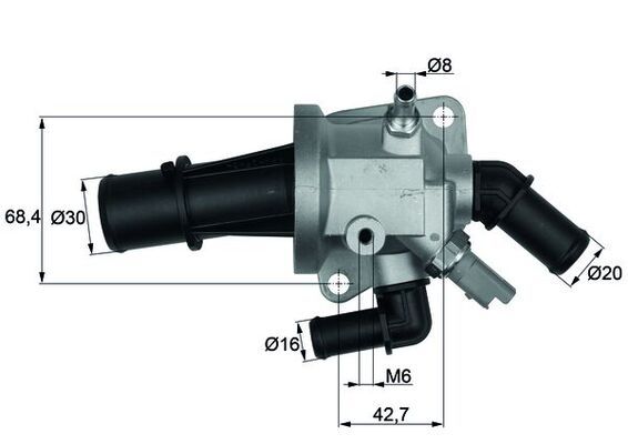 MAHLE TI 153 88 Thermostat, coolant