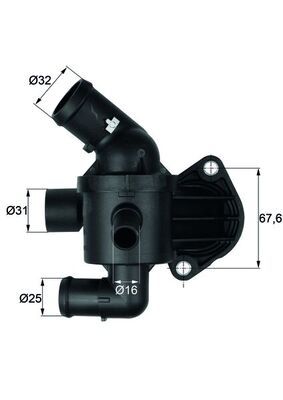 MAHLE TI 15 92 Thermostat, coolant
