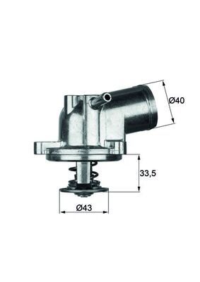 MAHLE TI 21 87 Thermostat, coolant