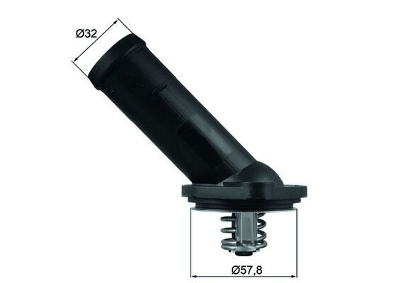 MAHLE TI 225 92D Thermostat, coolant