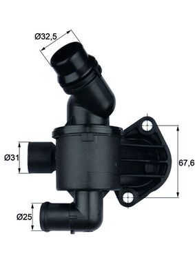 MAHLE TI 34 87 Thermostat, coolant