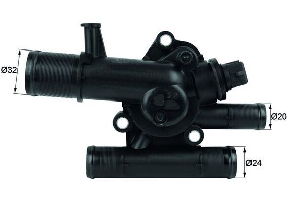 MAHLE TI 38 89 Thermostat, coolant