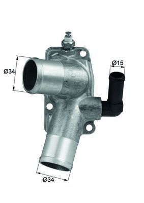 MAHLE TI 44 92D Thermostat, coolant