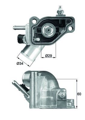 MAHLE TI 5 92 Thermostat, coolant