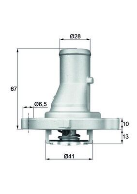 MAHLE TI 68 87D Thermostat, coolant