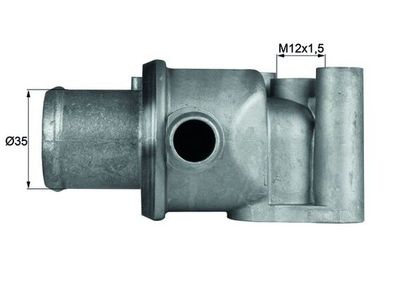 Thermostat, coolant MAHLE TI 77 87D