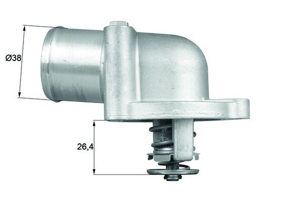 MAHLE TI 78 87D Thermostat, coolant