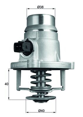 MAHLE TM 27 101 Thermostat, coolant