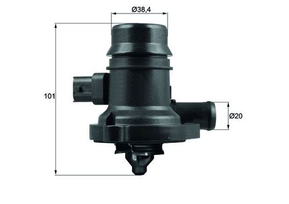 MAHLE TM 36 103 Thermostat, coolant