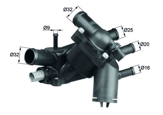 MAHLE TM 5 109 Thermostat, coolant