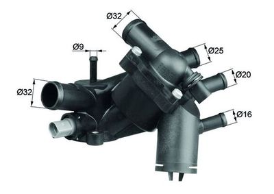 Thermostat, coolant MAHLE TM 5 109