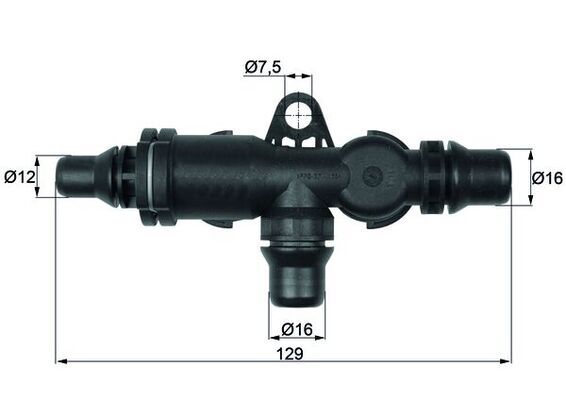 MAHLE TO 4 82 Thermostat, oil cooling