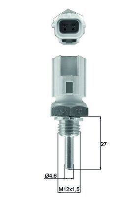 MAHLE TSE 30 Sensor, coolant temperature