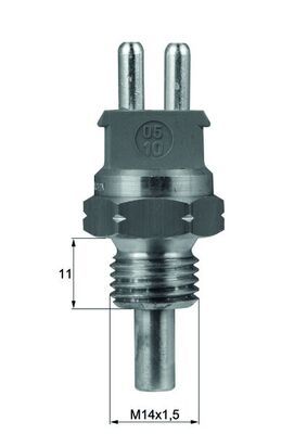 Sensor, coolant temperature MAHLE TSE 2