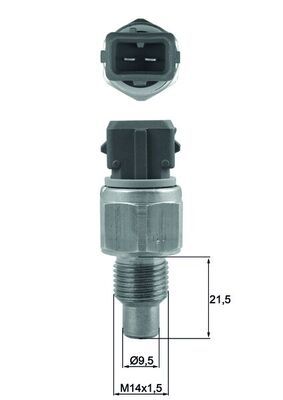 Sensor, coolant temperature MAHLE TSE 32
