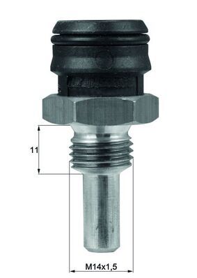 Sensor, coolant temperature MAHLE TSE 4