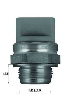 MAHLE TSW 11 Temperature Switch, radiator fan