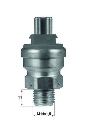 Temperature Switch, radiator fan MAHLE TSW 34D