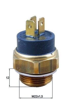 Temperature Switch, radiator fan MAHLE TSW 70