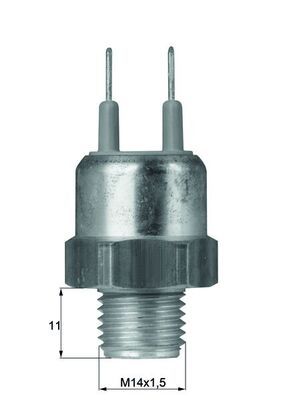 MAHLE TSW 25D Temperature Switch, radiator fan