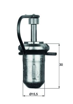 MAHLE TX 103 30 Thermostat, cold start enrichment