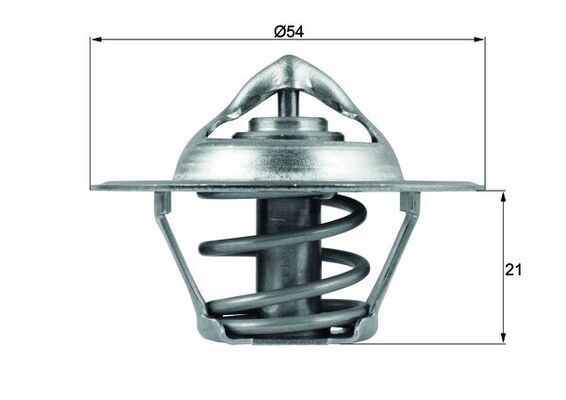 MAHLE TX 112 83D Thermostat, coolant